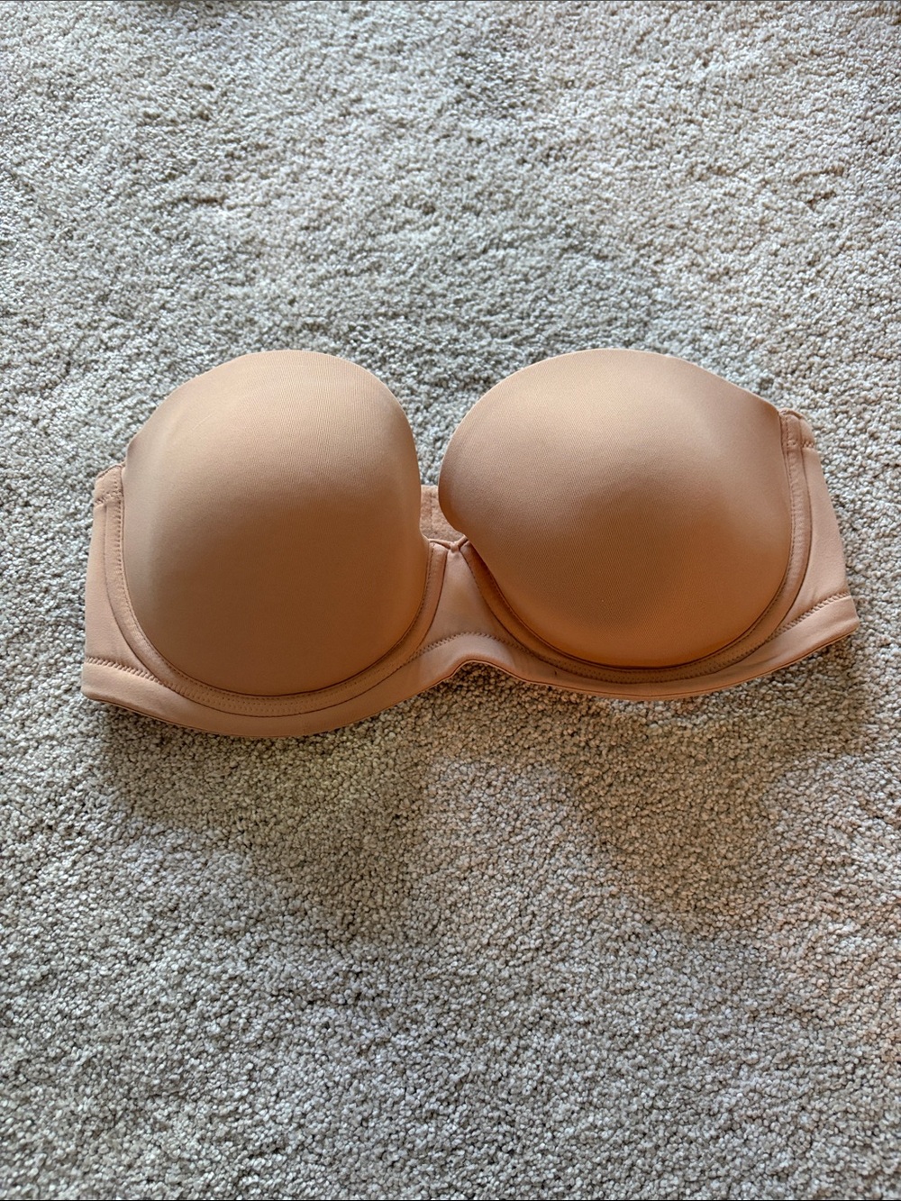 Wacoal Strapless Nude-Tan Molded Cup Bra